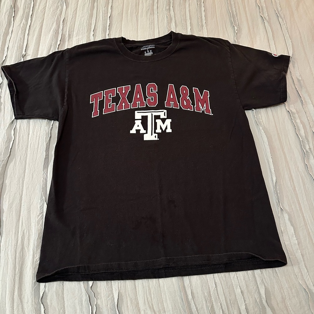 Champion Texas A&M Short Sleeve Tee | Size L